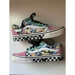 Vans Disney Minnie and Mickey Mouse Shoes Women’s 6